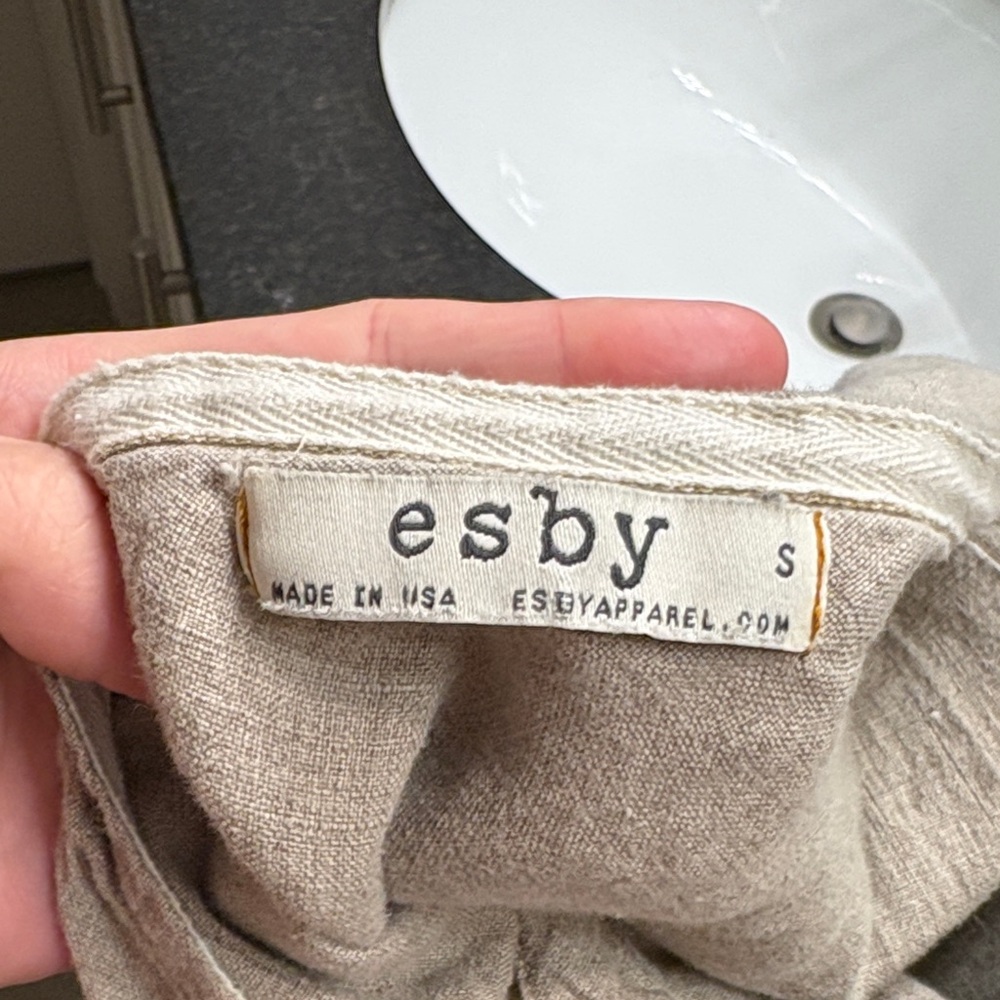Esby Linen Romper - image 6